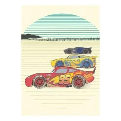 Komar Papier Peint Intissé Cars Stream Lines