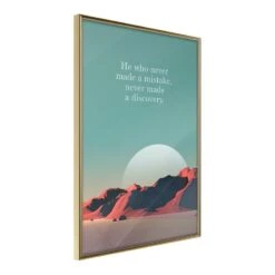 Affiche He Who Never Made A Mistake -Komar || Wenko || Amadeus Soldes Magasin 1000274600 210623 16251000035 IMAGE P000000001000274600