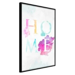 Affiche Rainbow Home