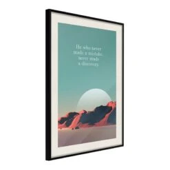 Affiche He Who Never Made A Mistake -Komar || Wenko || Amadeus Soldes Magasin 1000274610 210623 16251100060 IMAGE P000000001000274610