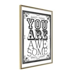 Affiche You Are Awesome -Komar || Wenko || Amadeus Soldes Magasin 1000274702 210623 16252100286 IMAGE P000000001000274702