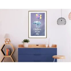 Affiche Flying Elephant -Komar || Wenko || Amadeus Soldes Magasin 1000274722 210623 16251500145 MOOD DETAILS P000000001000274722 mood