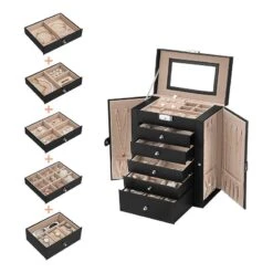 Songmics Boîte à Bijoux Blair -Komar || Wenko || Amadeus Soldes Magasin 1000274894 210622 10255600013 DETAILS P000000001000274894