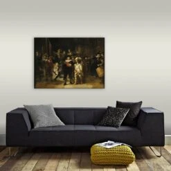 Impression Sur Toile La Ronde De Nuit -Komar || Wenko || Amadeus Soldes Magasin 1000283650 210811 15013200471 MOOD DETAILS P000000001000283650 mood