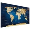 Tableau Déco World Map : Dark Blue Depth -Komar || Wenko || Amadeus Soldes Magasin 1000291907 210923 11292200716 IMAGE P000000001000291907