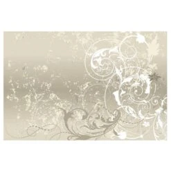 Papier Peint Intissé Ornement En Nacre