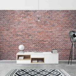 Papier Peint Intissé Mur Briques Rouges -Komar || Wenko || Amadeus Soldes Magasin 1000293554 210920 07585900598 MOOD DETAILS P000000001000293554 mood
