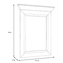 Miroir Kimbark -Komar || Wenko || Amadeus Soldes Magasin 1000295084 211125 144854000538 SKETCH DETAILS P000000001000295084 sketch