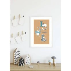 Komar Tableau Déco ABC Animal L -Komar || Wenko || Amadeus Soldes Magasin 1000297677 211005 111554000108 MOOD DETAILS P000000001000297677 mood