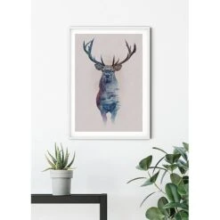 Komar Tableau Déco Animals Forest Deer -Komar || Wenko || Amadeus Soldes Magasin 1000297737 211005 11155800522 MOOD DETAILS P000000001000297737 mood