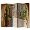 Paravent Provincial Alley In Tuscany