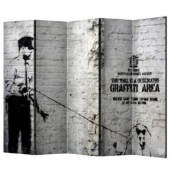 Paravent Graffiti Area