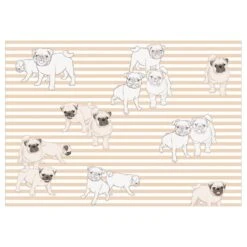 Papier Peint Intissé Playful Dogs