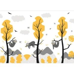 Papier Peint Intissé Cute Sloths