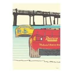 Komar Tableau Déco Cars Strengthen Together