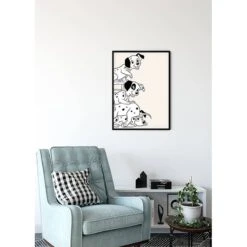 Komar Tableau Déco 101 Dalmatiner Playing -Komar || Wenko || Amadeus Soldes Magasin 1000325970 220125 1504280023 MOOD DETAILS P000000001000325970 mood