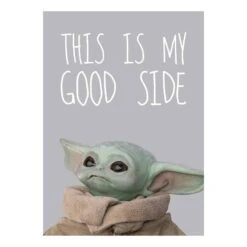 Komar Tableau Déco The Child Chocolate Side