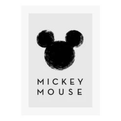 Komar Tableau Déco Mickey Mouse Silhouette
