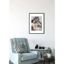 Komar Tableau Déco Bear Hug -Komar || Wenko || Amadeus Soldes Magasin 1000325995 220125 1504310023 MOOD DETAILS P000000001000325995 mood