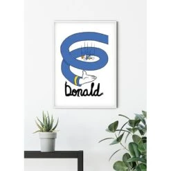 Komar Tableau Déco Donald Duck Spiral -Komar || Wenko || Amadeus Soldes Magasin 1000326004 220125 1504320022 MOOD DETAILS P000000001000326004 mood