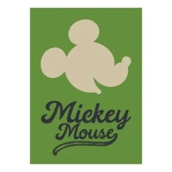 Komar Tableau Déco Mickey Mouse Green Head