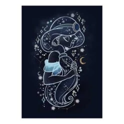 Komar Tableau Déco Jasmin Stars