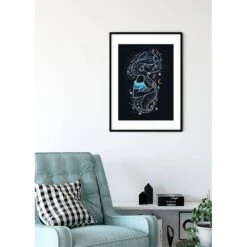 Komar Tableau Déco Jasmin Stars -Komar || Wenko || Amadeus Soldes Magasin 1000326033 220125 1504360020 MOOD DETAILS P000000001000326033 mood