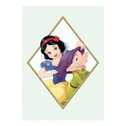 Komar Tableau Déco Snow White Und Dopey