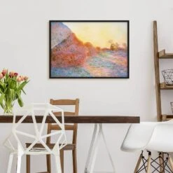 Tableau Claude Monet, Les Meules V -Komar || Wenko || Amadeus Soldes Magasin 1000326346 220119 08235100844 MOOD DETAILS P000000001000326346 mood