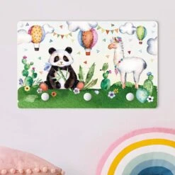 Patère Enfants Panda Et Lama -Komar || Wenko || Amadeus Soldes Magasin 1000328860 220214 023 MOOD DETAILS P000000001000328860 mood