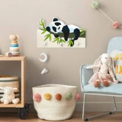 Patère Enfants Panda Endormi -Komar || Wenko || Amadeus Soldes Magasin 1000328867 220214 022 MOOD DETAILS P000000001000328867 mood