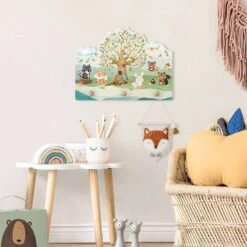 Patère Enfants Arbre Et Animaux -Komar || Wenko || Amadeus Soldes Magasin 1000328941 220214 021 MOOD DETAILS P000000001000328941 mood