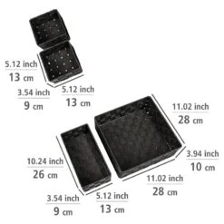 Wenko Paniers Adria (4 éléments) 22 Wenko Paniers Adria (4 éléments) -Komar || Wenko || Amadeus Soldes Magasin 1000333240 220218 500 SKETCH DETAILS P000000001000333240 sketch