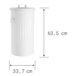 Poubelle Oskar ZINC -Komar || Wenko || Amadeus Soldes Magasin 1000338043 220301 500 SKETCH DETAILS P000000001000338043 sketch