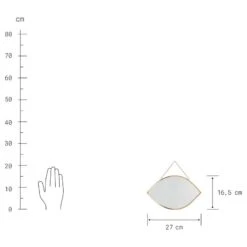 Miroir CARAT I -Komar || Wenko || Amadeus Soldes Magasin 1000344011 220406 500 SKETCH DETAILS P000000001000344011 sketch