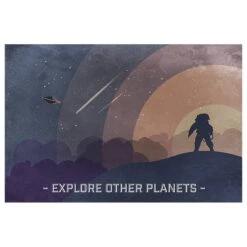 Tableau Déco Explore Others Planets -Komar || Wenko || Amadeus Soldes Magasin 1000348513 220609 031 DETAILS P000000001000348513