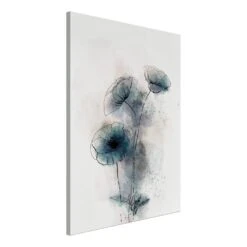 Tableau Déco Blue Poppies