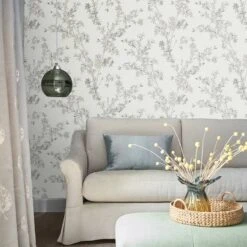Laura Ashley Papier Peint Intissé Forstyhia -Komar || Wenko || Amadeus Soldes Magasin 1000349452 220617 020 MOOD DETAILS P000000001000349452 mood