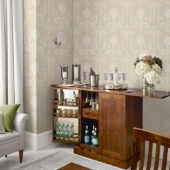 Laura Ashley Papier Peint Intissé Josette -Komar || Wenko || Amadeus Soldes Magasin 1000349477 220617 020 MOOD DETAILS P000000001000349477 mood