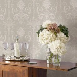 Laura Ashley Papier Peint Intissé Josette -Komar || Wenko || Amadeus Soldes Magasin 1000349479 220617 021 MOOD DETAILS P000000001000349479 mood