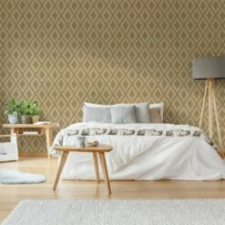 Wow Papier Peint Intissé Ikat -Komar || Wenko || Amadeus Soldes Magasin 1000349603 220617 020 MOOD DETAILS P000000001000349603 mood