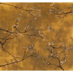 Papier Peint Intissé Fleurs Chinoises