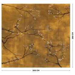 Papier Peint Intissé Fleurs Chinoises -Komar || Wenko || Amadeus Soldes Magasin 1000350466 220826 500 SKETCH DETAILS P000000001000350466 sketch