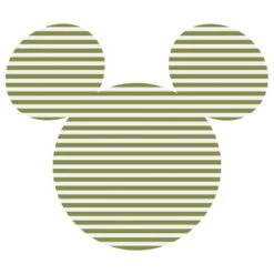 Komar Papier Peint Mickey Head Stripes