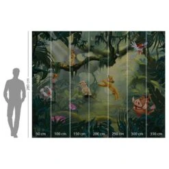 Komar Papier Peint Lion King Hakuna Matata -Komar || Wenko || Amadeus Soldes Magasin 1000353201 220610 500 SKETCH DETAILS P000000001000353201 sketch