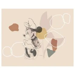 Komar Papier Peint Minnie Soft Shapes