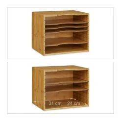 Corbeille à Courrier En Bambou -Komar || Wenko || Amadeus Soldes Magasin 109be056cd644642ab2d172957bdf732