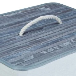 1x Panier à Linge Bambou Blanc -Komar || Wenko || Amadeus Soldes Magasin 1559bfbbb72f4a28badfae7808cd5faa