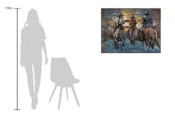 Tableau En Bois Cowboys Ride At Sunset -Komar || Wenko || Amadeus Soldes Magasin 160a3e53415f4fbbb767d7acf48ba6de