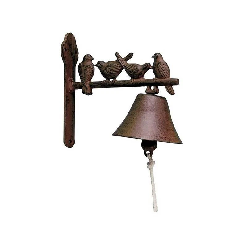 Cloche De Jardin En Fonte 4 Oiseaux 3 Cloche De Jardin En Fonte 4 Oiseaux